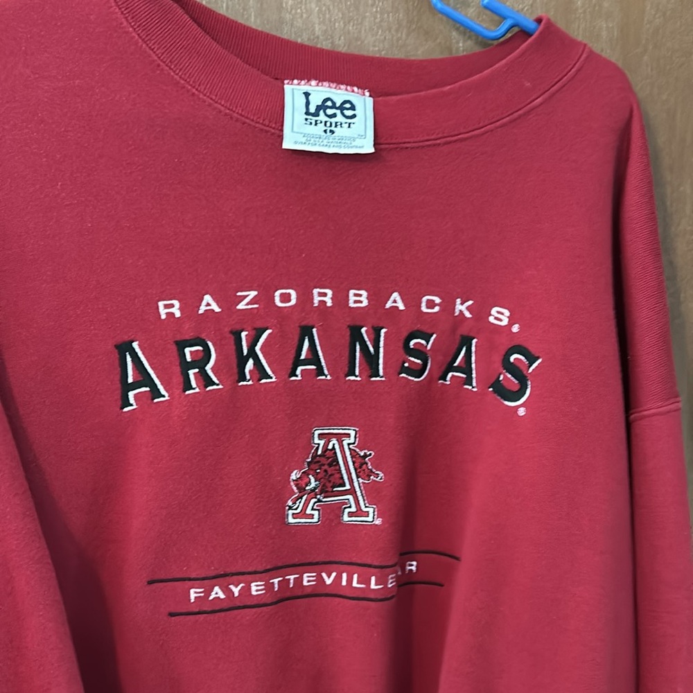 Arkansas Razorbacks Red Sweatshirt - Picture 3 of 3